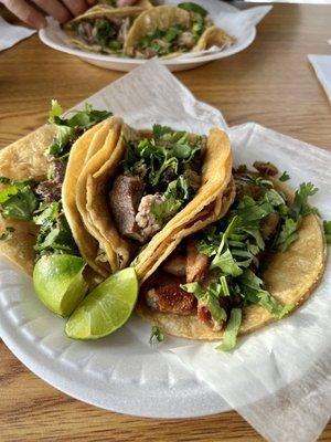 Cabeza, lengua y tripa tacos The BEST forking tacos in Grand Rapids