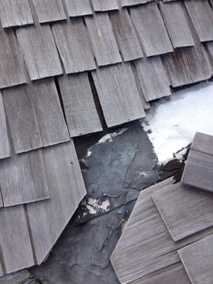 Tile Roof, Leak repair