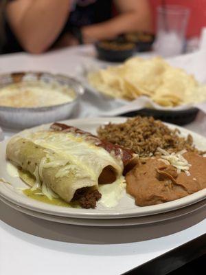 Enchiladas Platter