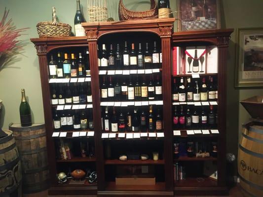 Tosti's Wine Selections in the Wine Den are deeply discounted