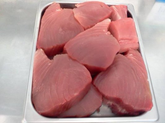 Number 1+1 Yellowfin Tuna Steaks....Sashimi Grade!