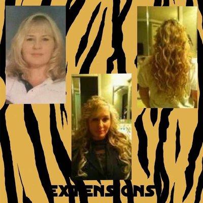 Wanted length and volume hair extensions hair by dawn