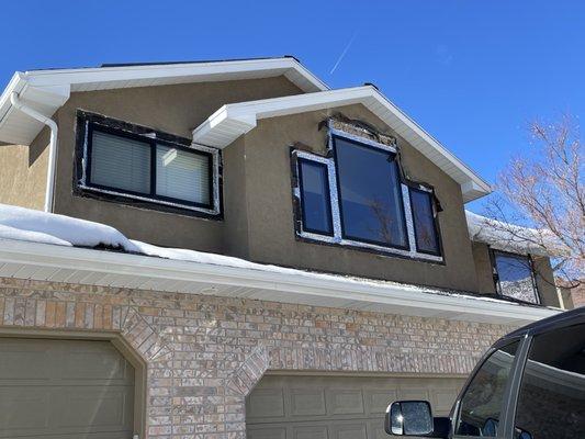 New window replacement in Sandy Utah 
 For water damage please check out www.christensenexteriors.com