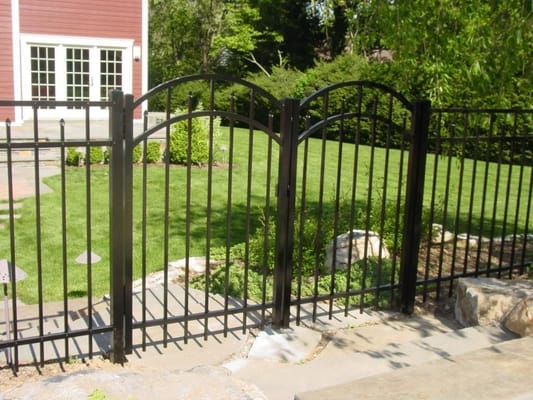 Aluminum Estate Double Gate