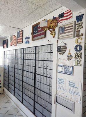 Private mailboxes for rent. You can receive packages and UPS and FedEx also with your (PMB) Private Mail Box address.