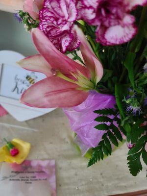 Lillies with petals missing