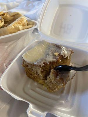 Honey bun cake..... get it!