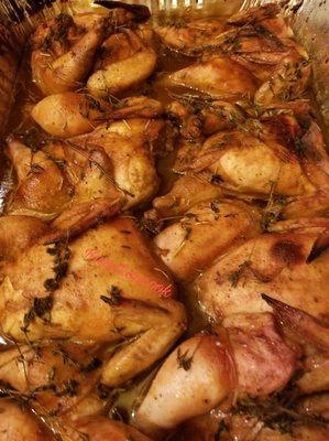 Twice Cook Cornish Hen's!