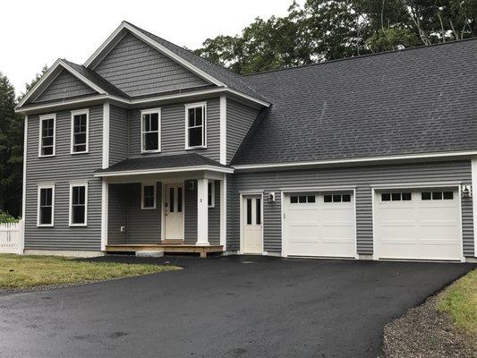 Sold!  New Construction in Falmouth, Maine.