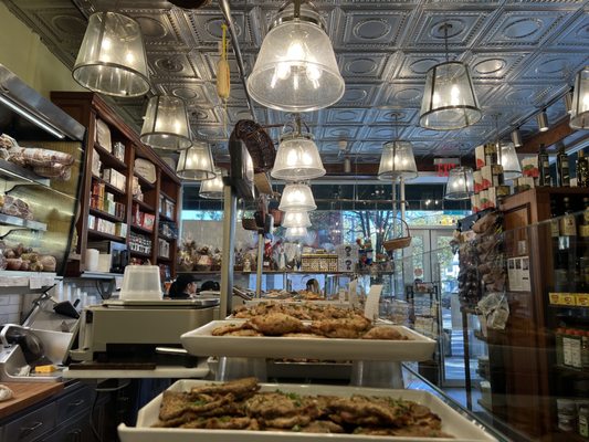 A corner market in Brooklyn