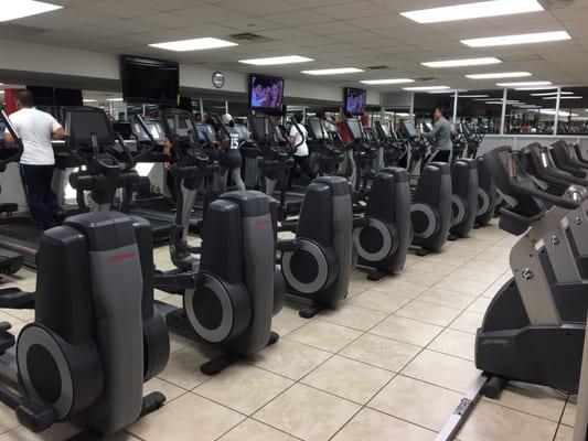 Treadmills and ellipticals