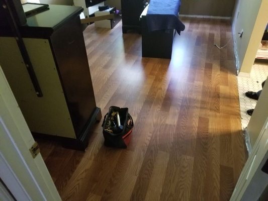 Laminate flooring