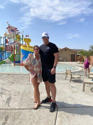 The water park at Paradise Village.