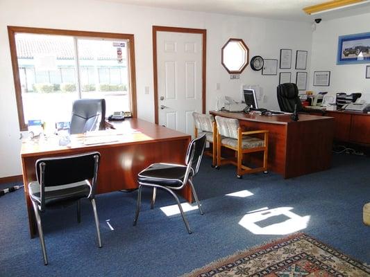 Our comfortable office where you can feel like family...