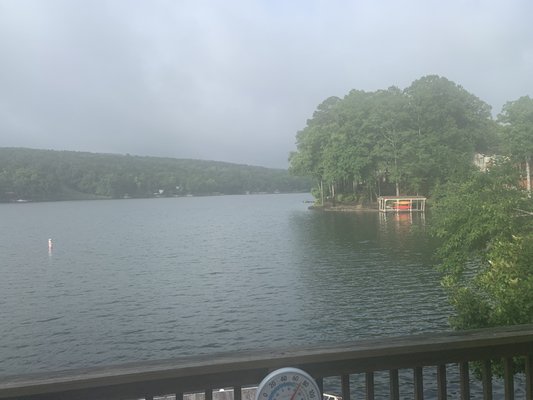 Early morning View from balcony