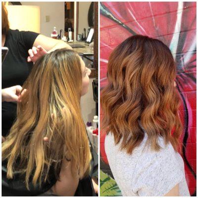 Another amazing hair color by Haley Hewett