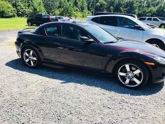 2005 mazda rx8 automatic with 134k miles leather seats sun roof cd player cash 5,990 you can finance with us no credit need it