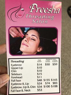 Preesha Threading Salon