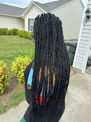 Senegalese twists