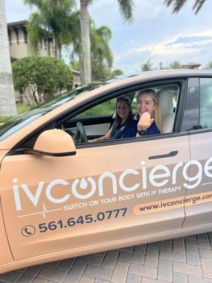 IV Concierge mobile