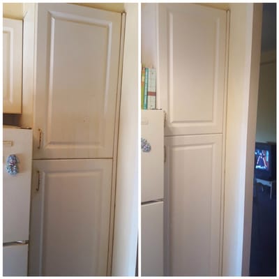 Cupboards restored