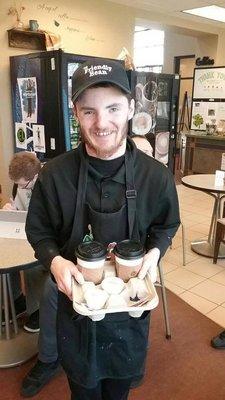 One of the very friendly baristas.