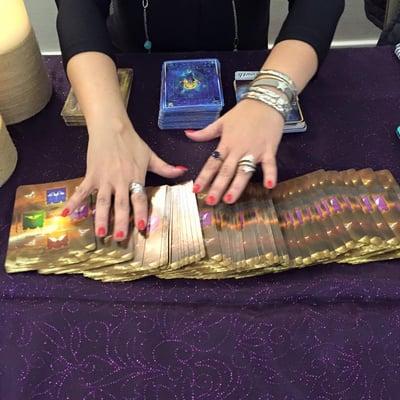 We specialize in intuitive angel card readings!