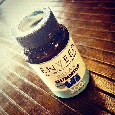 CBD edible gummies by Enveed. CBD Relax gummies can help to calm your stress  and push away intrusive negative thoughts.