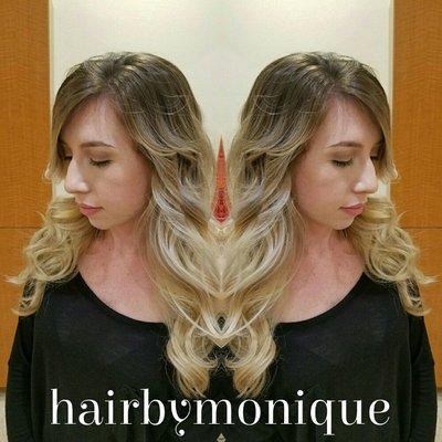 Balayage with a shadow root