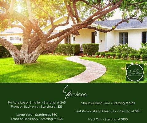 Always Green Landscape & Property Care