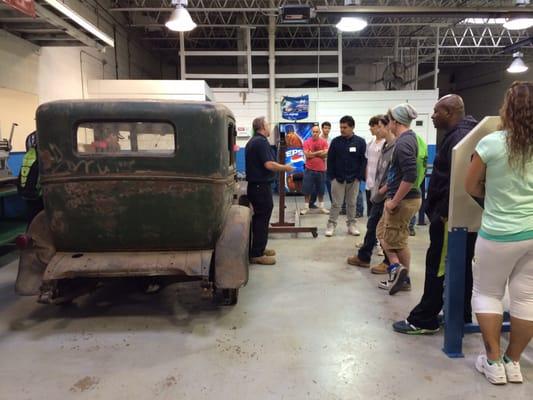 The new Rod and Custom shop is now open for classes and tours!