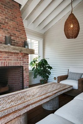 Beach house sunroom