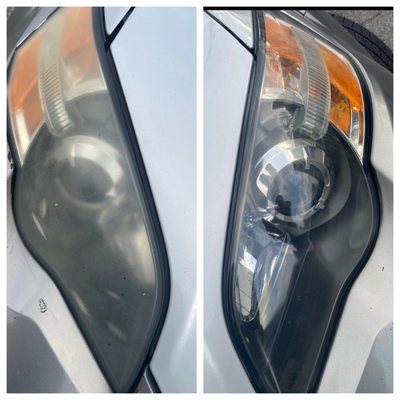 BEFORE & AFTER LIGHT RESTORATION