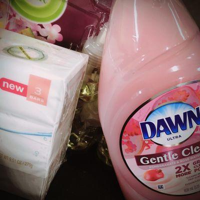 Just a few things, said no one. LOL! (Dawn dish detergent; air wick freshener; and the new Dove micellar soap... and some other things LOL!