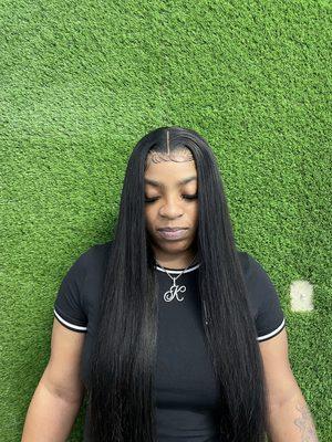 HD Lace Frontal Wig from and Installed by Mercedes & Co.