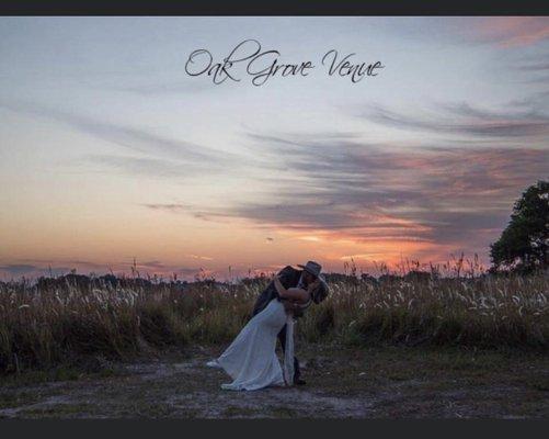 Sunset Wedding at Oak Grove