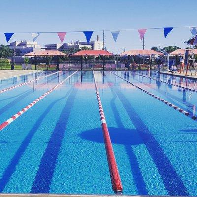 Beautiful 50-meter pool!