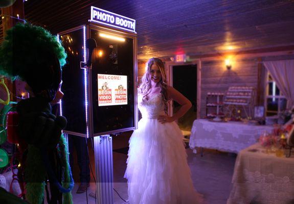 LED Photo Booth for Weddings