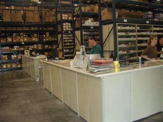 May Supply's retail counter area