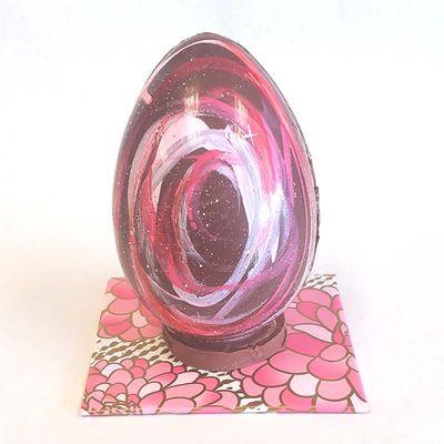 Hand painted large filled Easter eggs