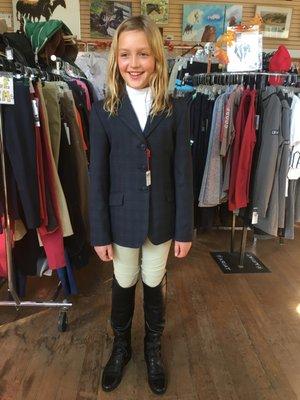 We can help find a beautifully put together show outfit for both kids and adults