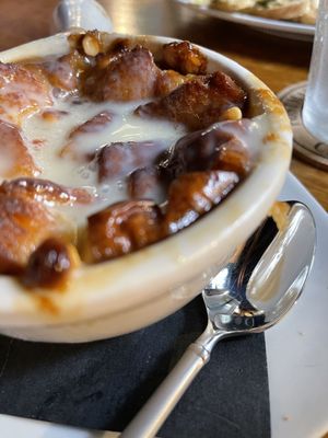 White Chocolate Bread Pudding