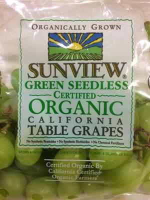 Californian Seedless Organic Grapes!