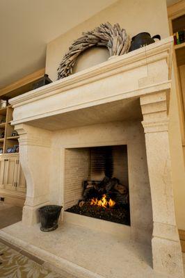 Stone Fireplace - Lambert Stoneworks