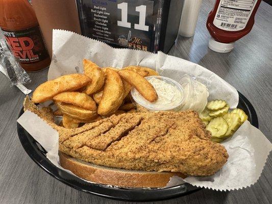 Whole Catfish Dinner