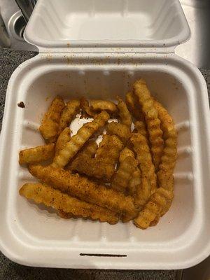 Seasoned Crinkle Fries