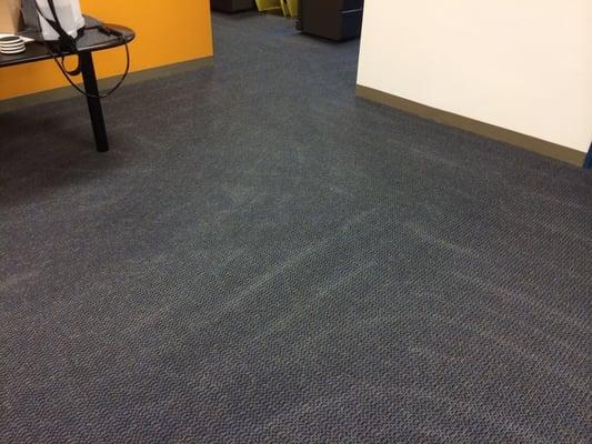 Carpets cleaned at an office building in Swanpscott