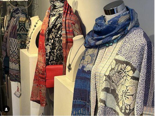 Létol, organic cotton scarves from France