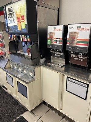 Iced Coffee & Soda Dispensers !