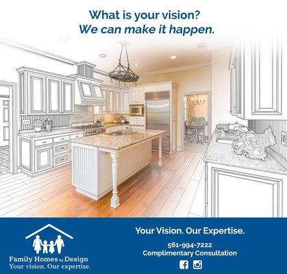 Let's plan your updated spaces for the new year, and START the new year with strategy. Isn't your kitchen overdue?